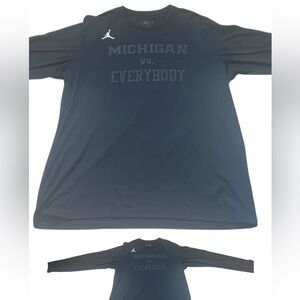 Jordan Black Michigan Football vs Everybody Men's Shirt